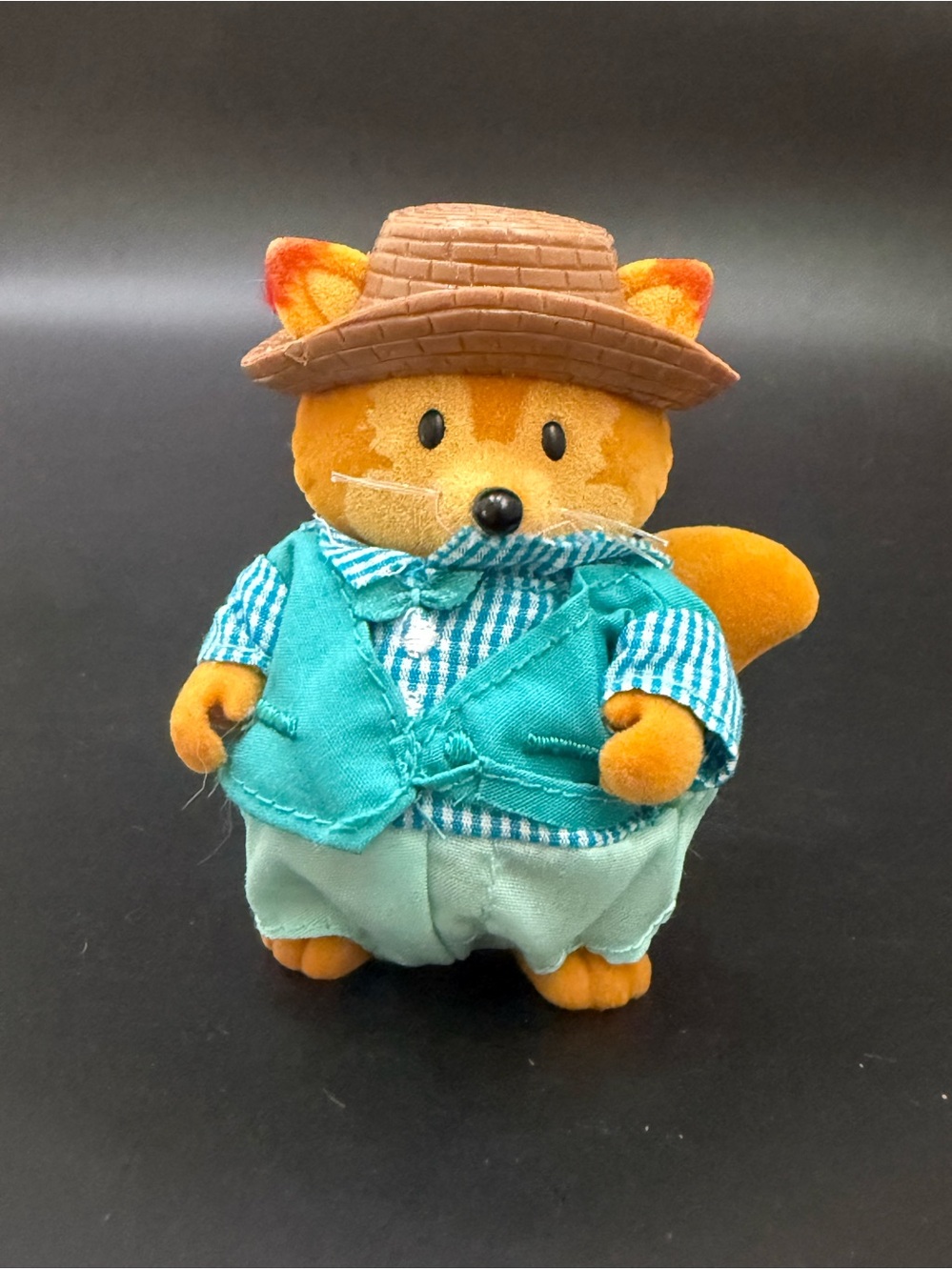 Li’l Woodzeez Tippytail Fox Father Figurine Mini Collectible Toy